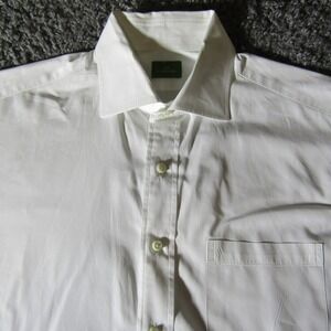 Sid Mashburn Shirt Mens 15.5 35 Slim Fit Spread Collar Dress Formal Casual READ